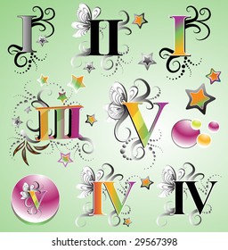 vector roman numeral