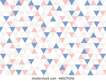 Vector Romantic Pattern Pastel Colors Background. Geometric design. EPS 10