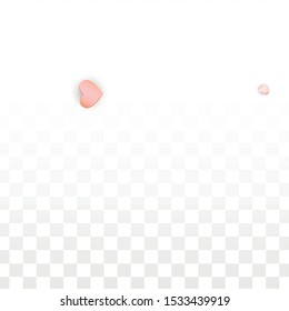 Vector Romantic Sale Background with Hearts and Percent for  Discount Layout Design. Good for Special Hot Holiday Discount Offer, Black Friday, Fashion Promotion Action. Romantic Love Illustration.