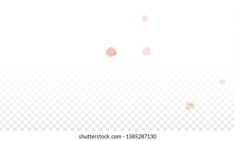 Vector Romantic Sale Background with Hearts and Percent for  Discount Layout Design. Good for Special Hot Holiday Discount Offer, Black Friday, Fashion Promotion Action. Romantic Love Illustration.
