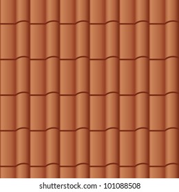 vector roof tile seamless background