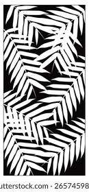Divisor de sala de Vector, panel de hoja cortada con láser, divisor de plantilla. Arte de la pared para la decoración casera, pantallas del divisor del sitio, arte de papel, fondo de la tarjeta. 