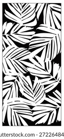 Divisor de sala de Vector, panel de hoja cortada con láser, divisor de plantilla. Arte de la pared para la decoración casera, pantallas del divisor del sitio.	