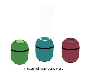 Vector de una aromaterapia de habitación fresco