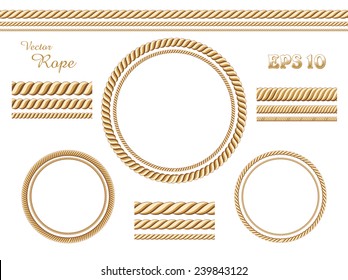 Vector rope template