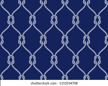 Vector ropes, fishing net,seamless