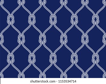 Vector ropes, fishing net,seamless