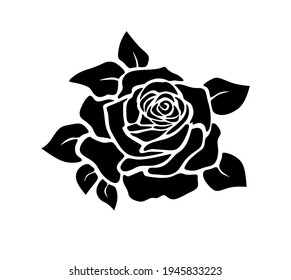 423 Rose Design For Decal Images, Stock Photos & Vectors 