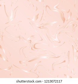 Vector rose gold background for party, invitation, web, banner, birthday, wedding, business card. Abstract pink background. 