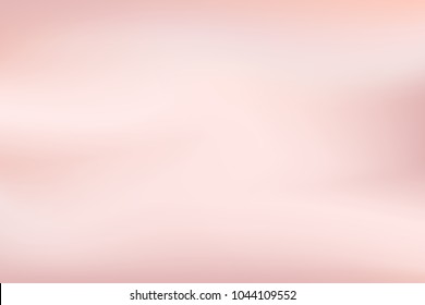 Vector Rose Gold blurred gradient style background. Abstract smooth colorful illustration, social media wallpaper
