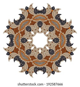 Vector rosette ornament