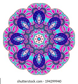 Vector rosette ornament