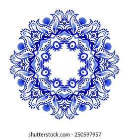 Vector rosette ornament