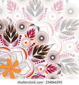 Vector Rosettes pattern, Decorative Elements