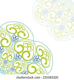 Vector  Rosettes pattern, Decorative Elements