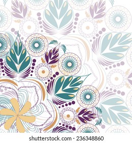 Vector Rosettes pattern, Decorative Elements