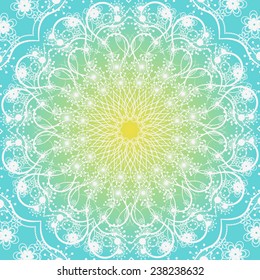 Vector  Rosettes pattern, Decorative Elements