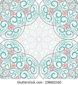 Vector  Rosettes pattern, Decorative Elements