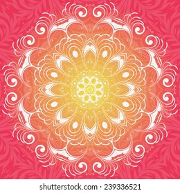 Vector  Rosettes pattern, Decorative Elements