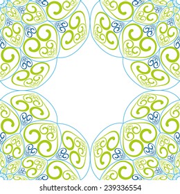 Vector  Rosettes pattern, Decorative Elements