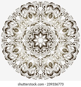 Vector  Rosettes pattern, Decorative Elements
