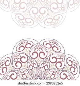 Vector  Rosettes pattern, Decorative Elements