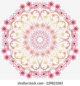 Vector  Rosettes pattern, Decorative Elements