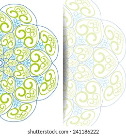 Vector  Rosettes pattern, Decorative Elements
