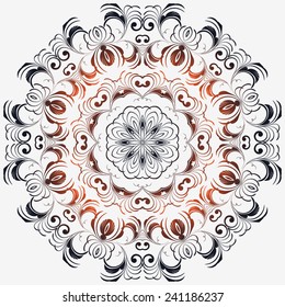 Vector  Rosettes pattern, Decorative Elements