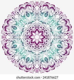 Vector  Rosettes pattern, Decorative Elements