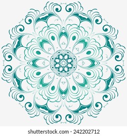 Vector Rosettes pattern, Decorative Elements