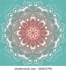 Vector  Rosettes pattern, Decorative Elements