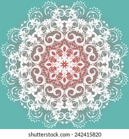 Vector  Rosettes pattern, Decorative Elements