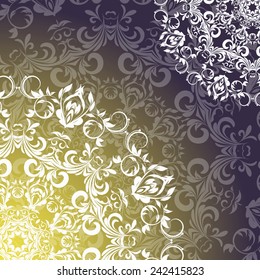 Vector Rosettes pattern, Decorative Elements