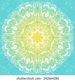 Vector  Rosettes pattern, Decorative Elements