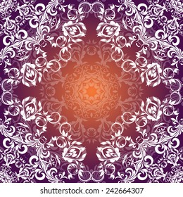 Vector Rosettes pattern, Decorative Elements