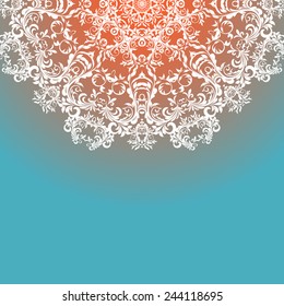 Vector Rosettes pattern, Decorative Elements