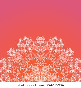 Vector Rosettes pattern, Decorative Elements