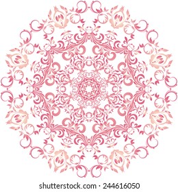 Vector Rosettes pattern, Decorative Elements