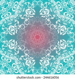 Vector Rosettes pattern, Decorative Elements