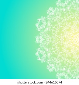 Vector Rosettes pattern, Decorative Elements