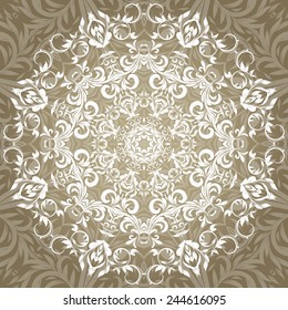 Vector Rosettes pattern, Decorative Elements
