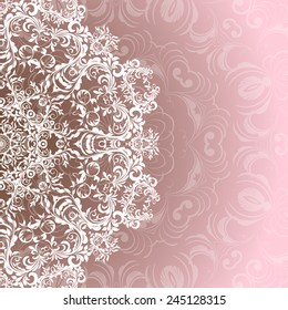 Vector Rosettes pattern, Decorative Elements