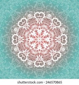 Vector Rosettes pattern, Decorative Elements