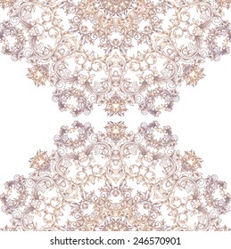 Vector Rosettes pattern, Decorative Elements