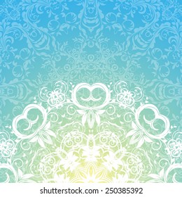 Vector Rosettes pattern, Decorative Elements