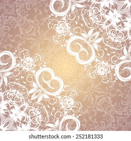 Vector Rosettes pattern, Decorative Elements
