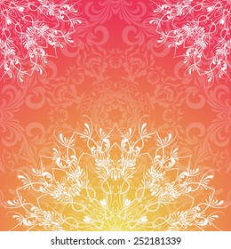 Vector Rosettes pattern, Decorative Elements