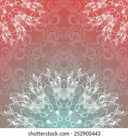 Vector Rosettes pattern, Decorative Elements