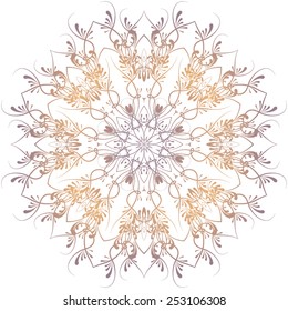 Vector Rosettes pattern, Decorative Elements